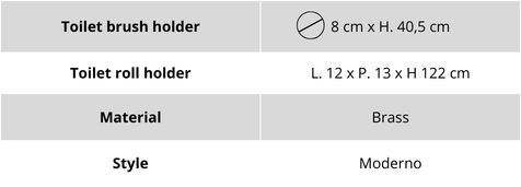 features totem bathroom accessory set